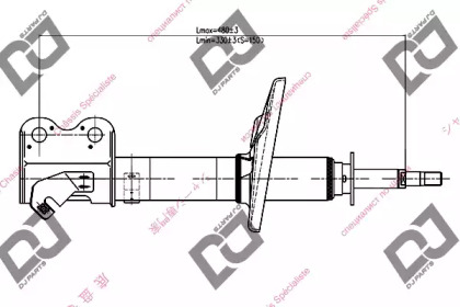 Амортизатор DJ PARTS DS1014GS